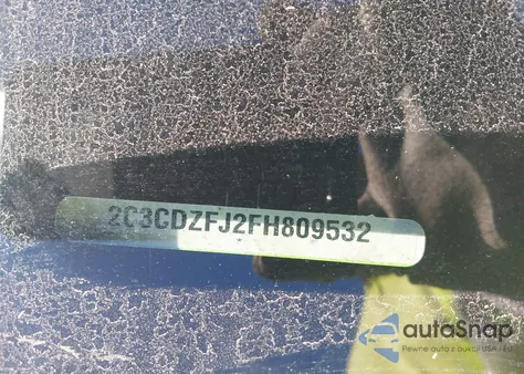 2015 Dodge Challenger R/T Scat Pack z USA, uszkodzony, nr VIN 2C3CDZFJ2FH809532